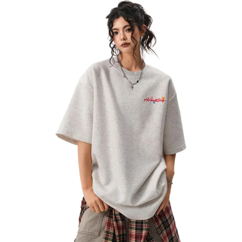 DEAR BETSY T Shirts Unisex Light Heather Gray-3