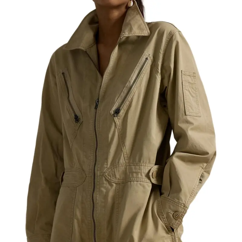 Polo Ralph Lauren FW24 Jumpsuit Women's Light Brown-4