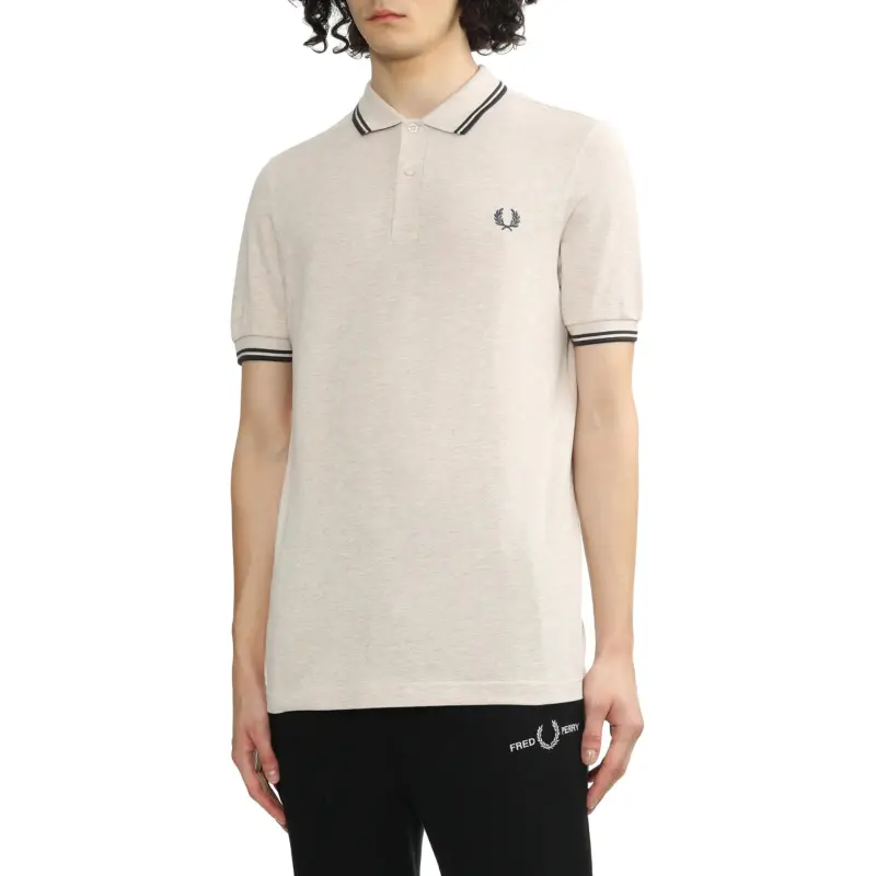 FRED PERRY Logo embroidered Polo Shirt-2