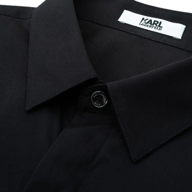 KARL LAGERFELD Shirt Men's Black-1