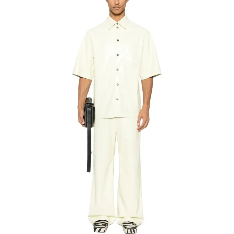 NANUSHKA Faux leather Trousers-1