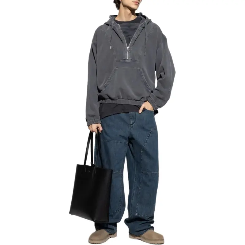 ISABEL MARANT Yanis Drawstring Sweatshirt-1