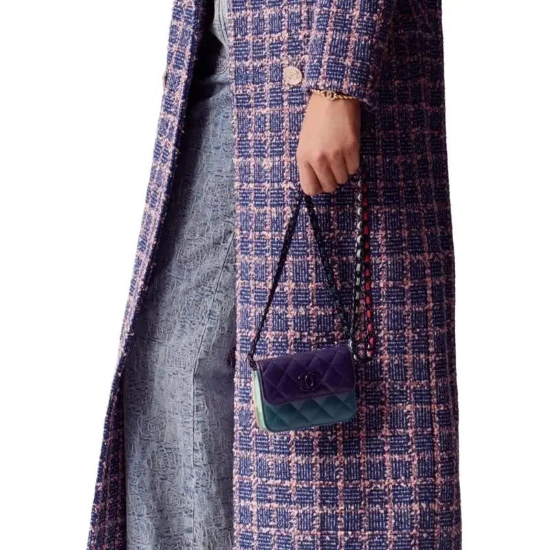 CHANEL SS23 Coat Women's Marine Blue-4
