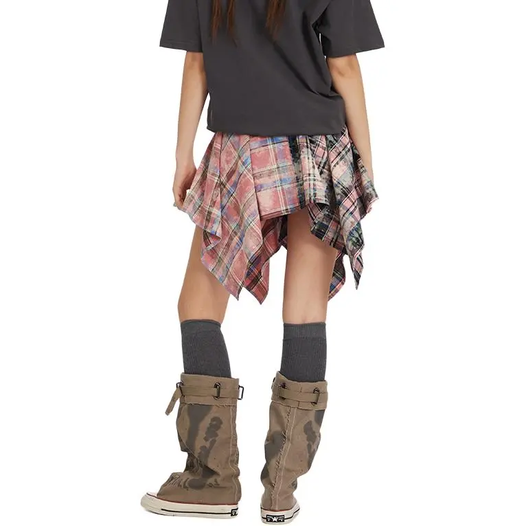 BEAR UNION Casual Short Skirts Women's Pink-1
