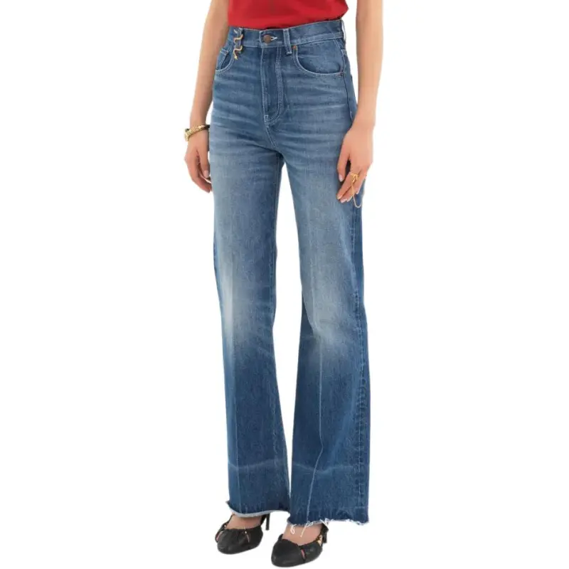 Chloé High Waisted Bootcut Jeans-3