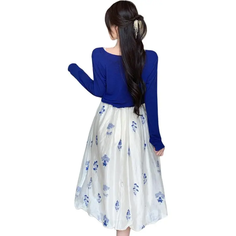 ZCDECO Two Piece Skirt Sets Women's-0