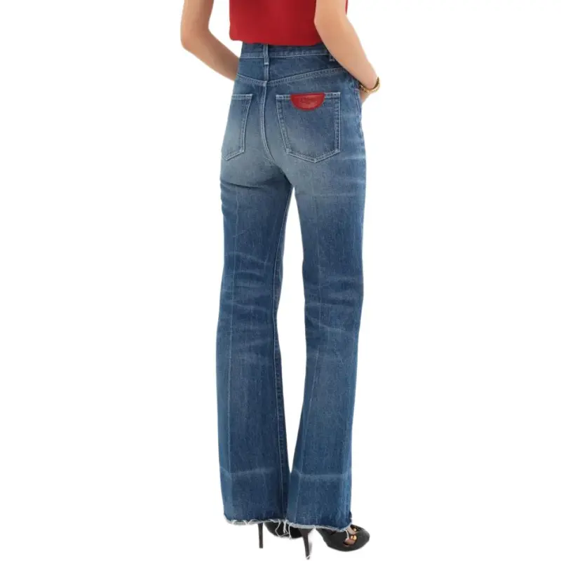 Chloé High Waisted Bootcut Jeans-2