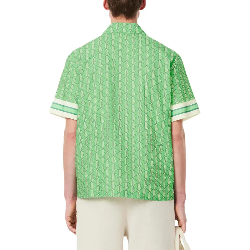 LACOSTE Monogram pattern Shirt-2