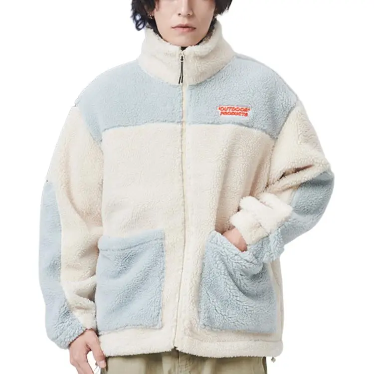 OUTDOOR PRODUCTS Velvet feel Coat Unisex Milk Tea White/Almond Brown-2