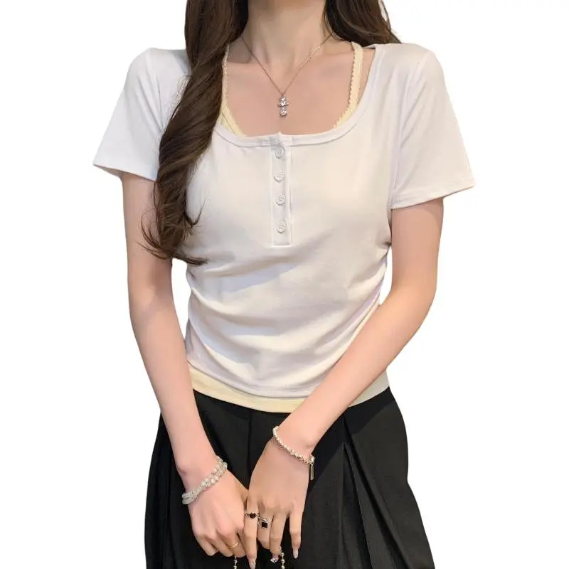 Mu Xiao Xin Regular T Shirt Women's-1