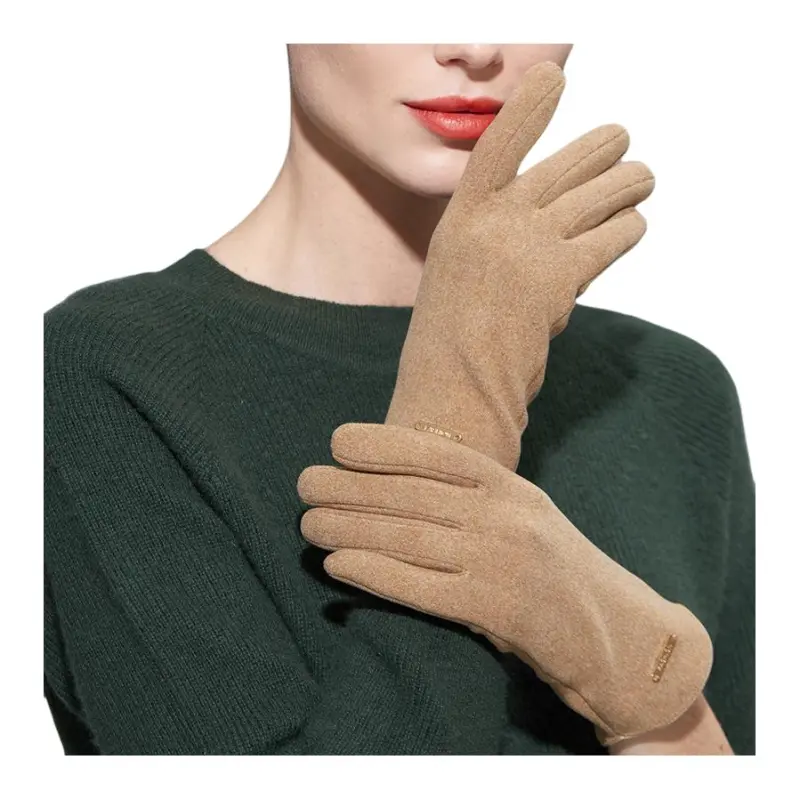 H YXIANG Dralon Knit Gloves Women's-1