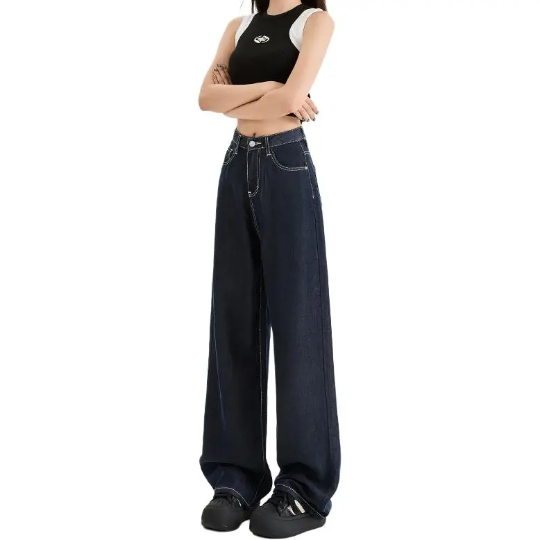 Kazakhstan Jeans Women's Denim Blue-5