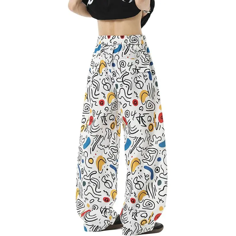 NOAHGIGI Casual Pants Unisex White-1