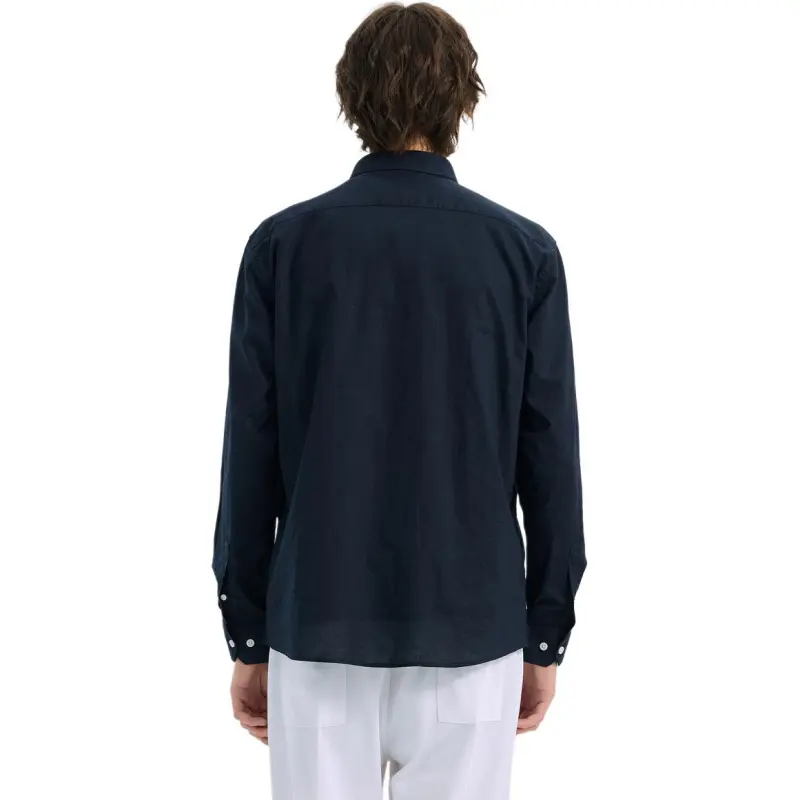 WILD LEADER Shirts Men Starling Blue[CW51585A27]-1