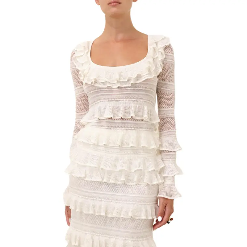 Zimmermann SS25 Knitwear Women's White-1