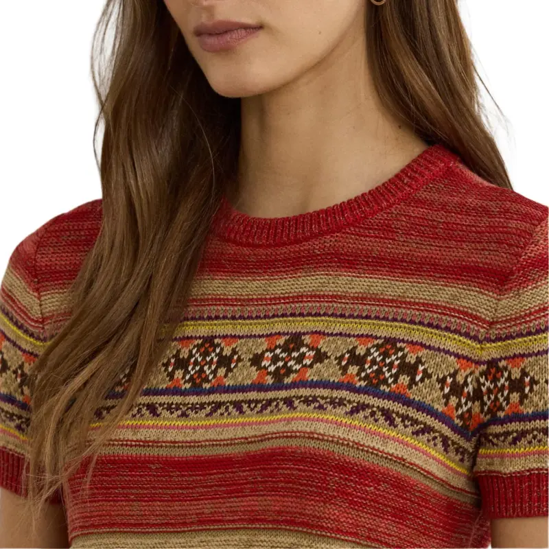 Polo Ralph Lauren T Shirt Women's Red-4