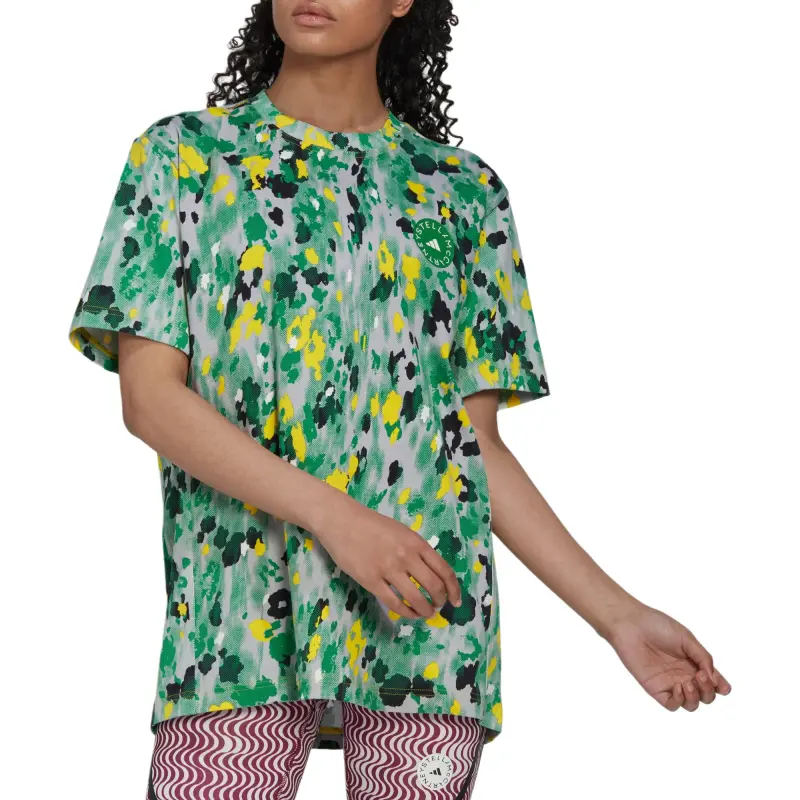 Adidas x Stella McCartney T Shirt Women's Green-2