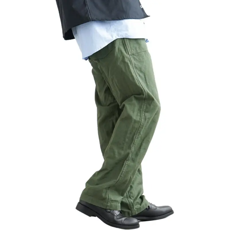 Orslow Cargo Pants Men Green-2