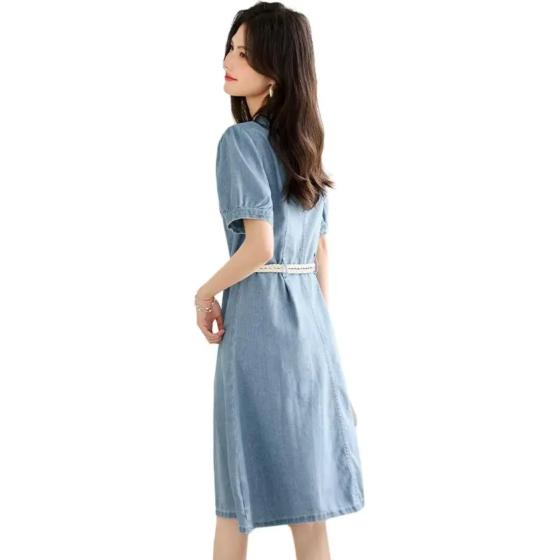 She Enjoys Short Sleeved Dress Women's-1