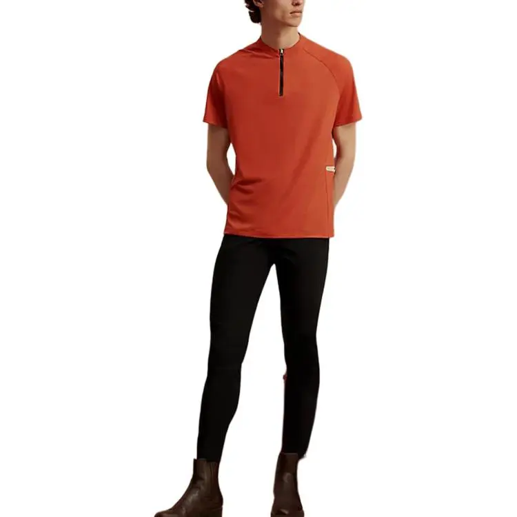 HERMES SS23 T-Shirt Men's Orange-1