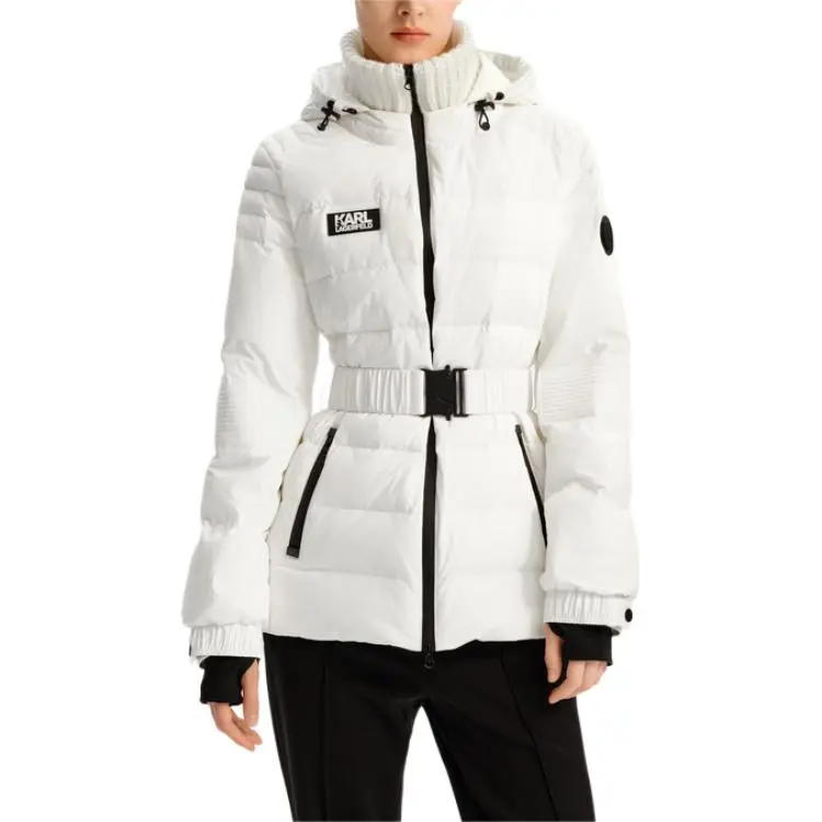 KARL LAGERFELD FW24 Down Jacket Women's White-3