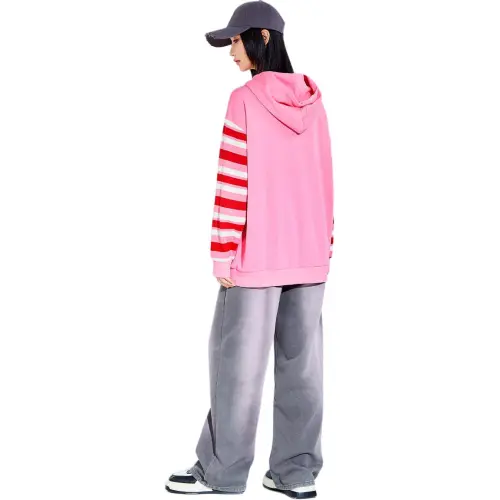 MUGUOGUOMU Spring, Fall, Winter Sweatshirt Loose Fit Women's