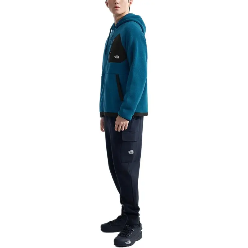 THE NORTH FACE City Outdoor Collection Velvet feel Coat Men's Night Anchor Blue-3