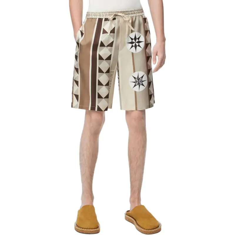 LOEWE SS25 Casual Shorts Men's Beige-2