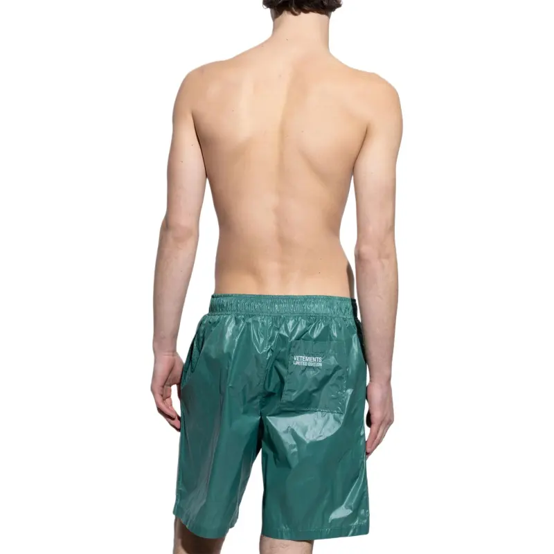Vetements Polizei Logo Swim Shorts-2