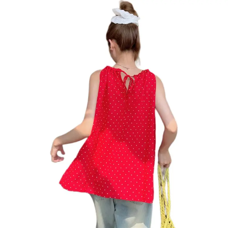Mu Xiao Xin Tank Tops Women's Red-1