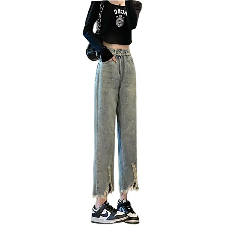 GOSO Jeans Women's Vintage Blue Ankle Length-4
