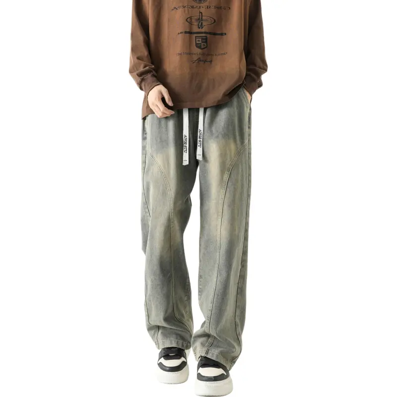 PAINT STAIN Jeans Unisex-11