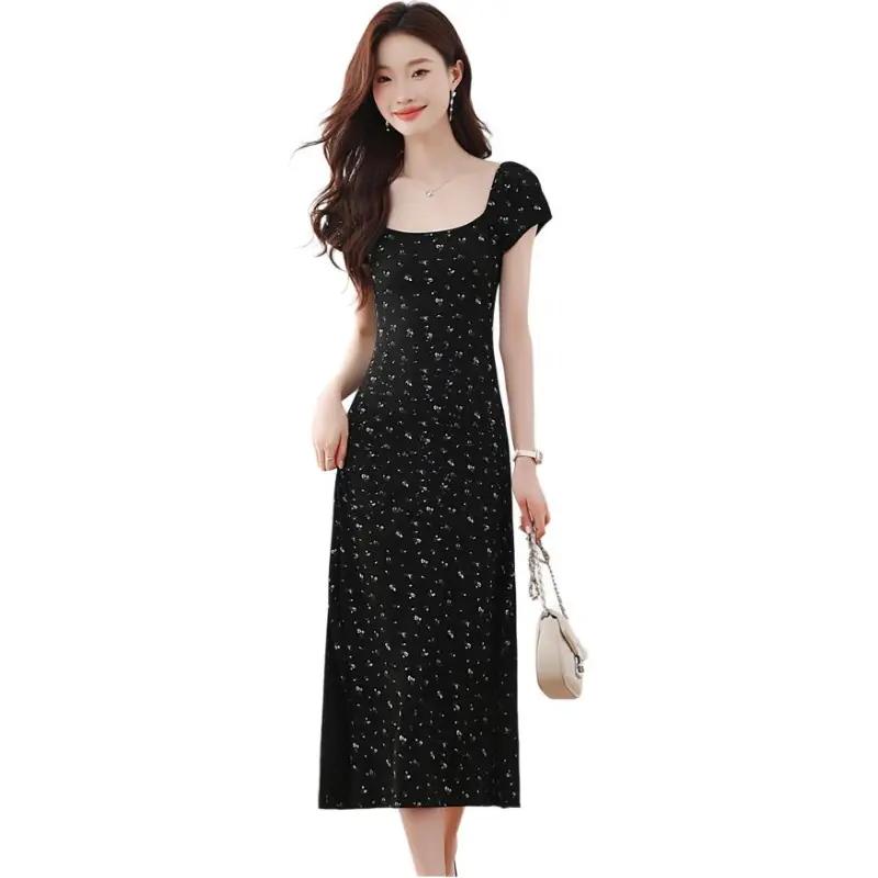Mu Xiao Xin Short Sleeved Dress Women's-3