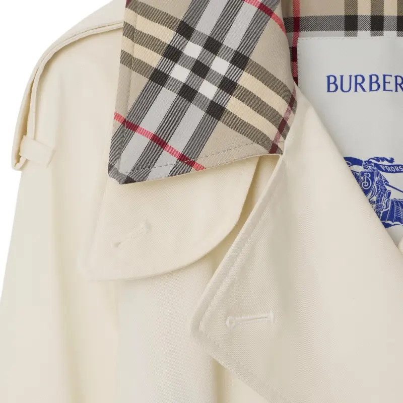 Burberry Trench SS25 Trench Coat Women's White-2