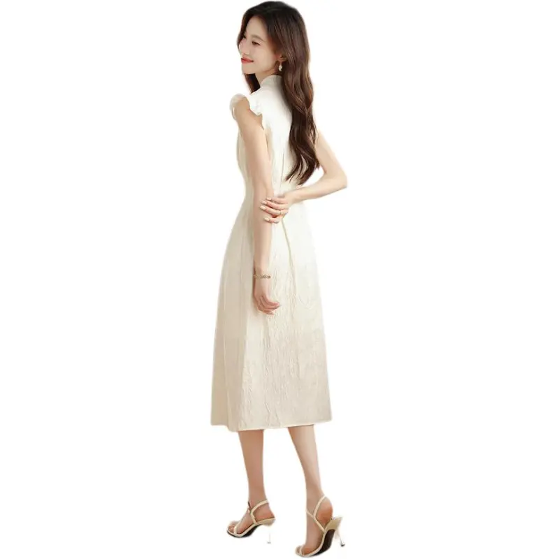 Mu Xiao Xin Short Sleeved Dress Women's-1