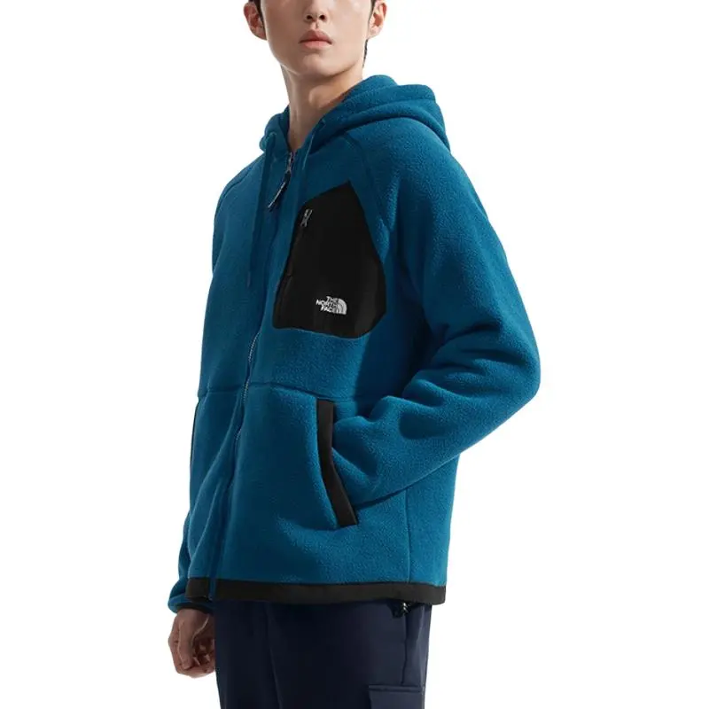 THE NORTH FACE City Outdoor Collection Velvet feel Coat Men's Night Anchor Blue-1