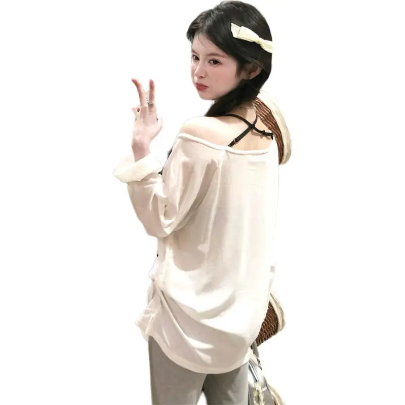 Mu Xiao Xin T Shirts Women's White-1