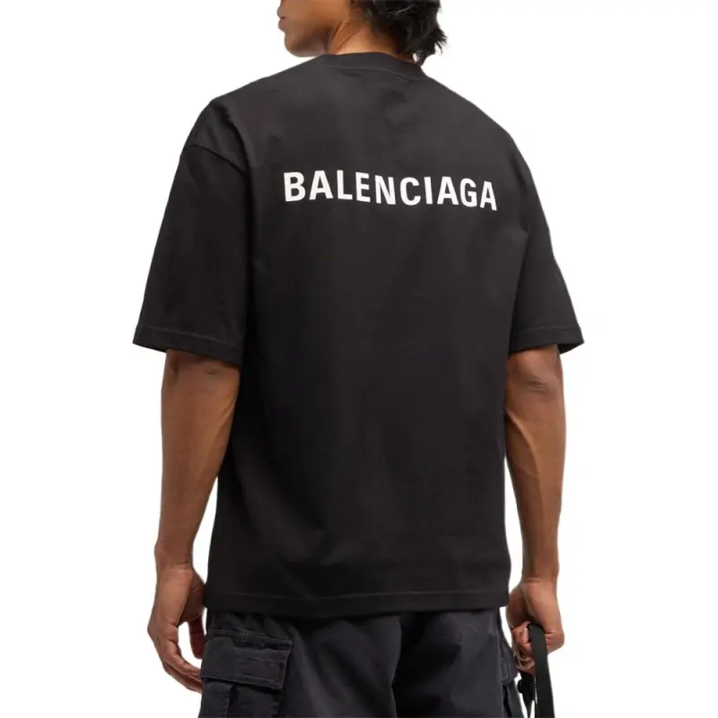 Balenciaga Logo Medium Fit T shirt-2