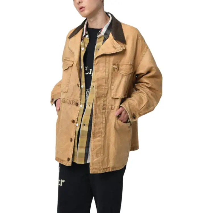 Bowwow SS25 TIN CLOTH FIELD JACKET Jackets & Coats Unisex-2