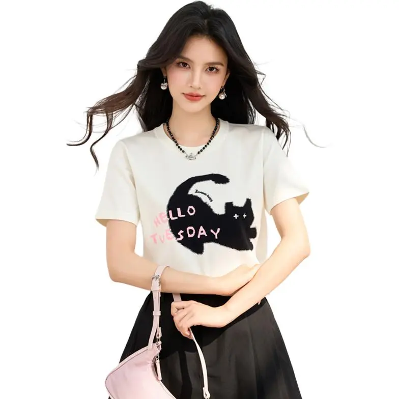 La Chapelle T Shirts Women's White-2