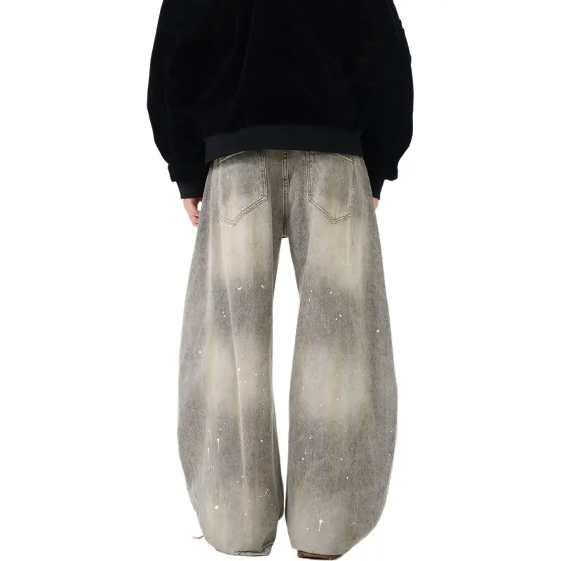 Pirkadat Jeans Unisex Gray-5