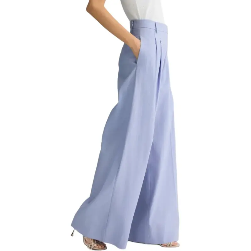 LIU·JO Linen Palazzo Pants-3