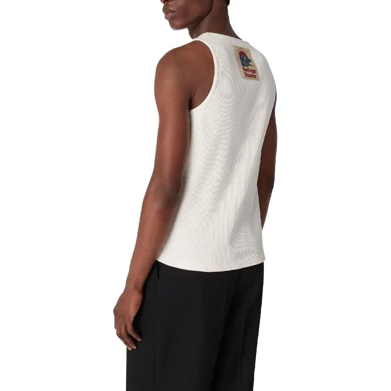 Bottega Veneta SS25 Tank Top Men's White-1