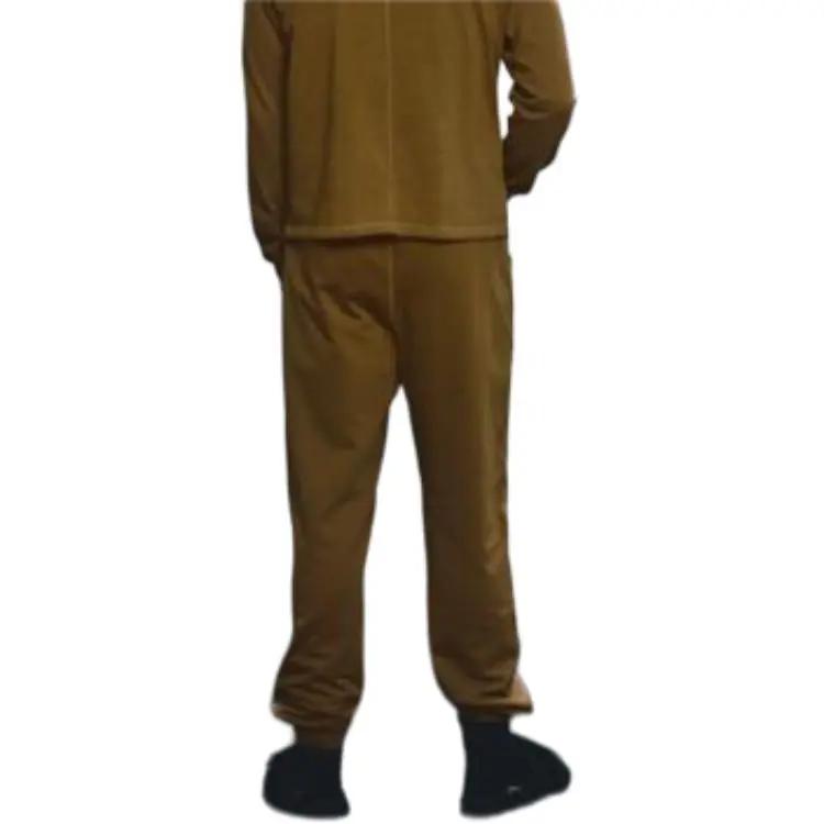 ZARA Samuel Ross Collaboration Knitted Sweatpants Men Khaki-1
