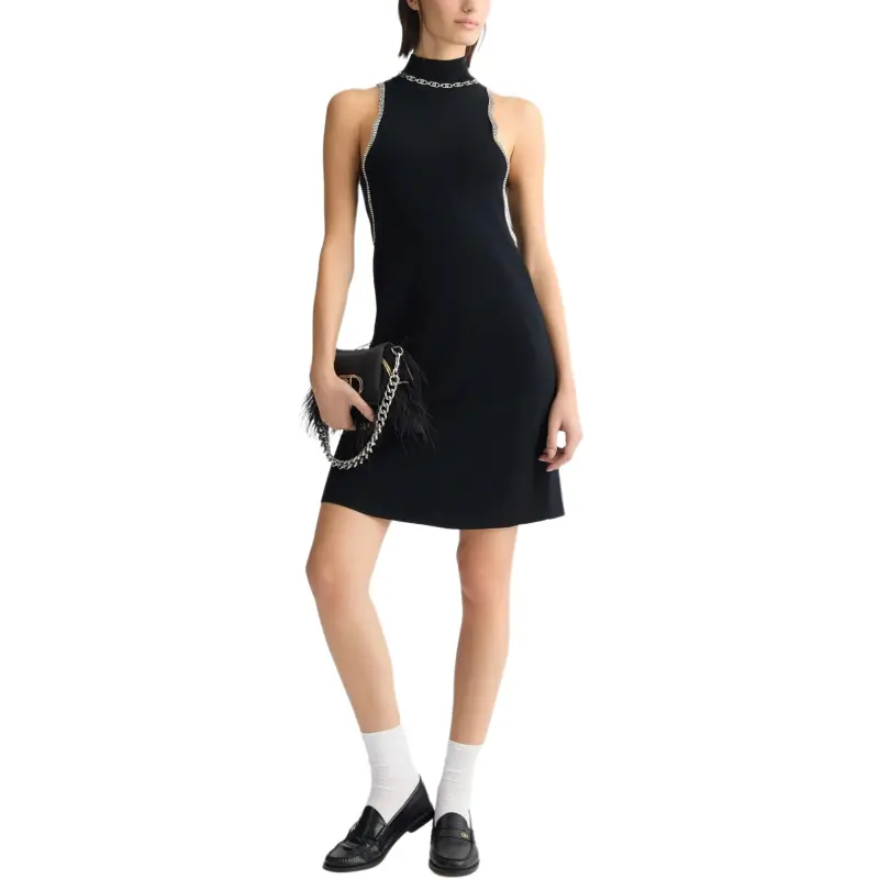 LIU·JO Rhinestone embellished Dress-2