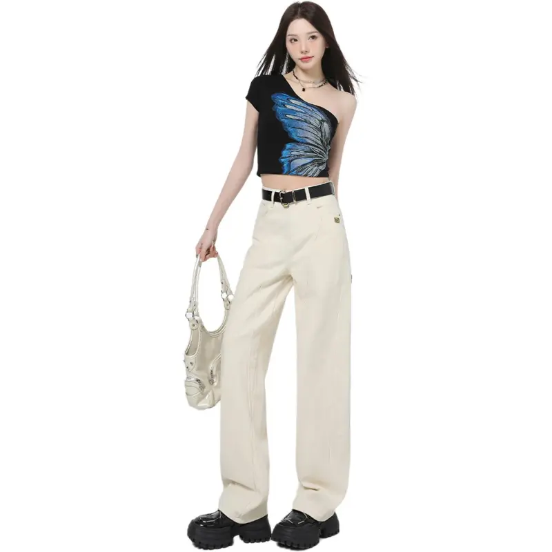 Si Bei'er Jeans Women's-3