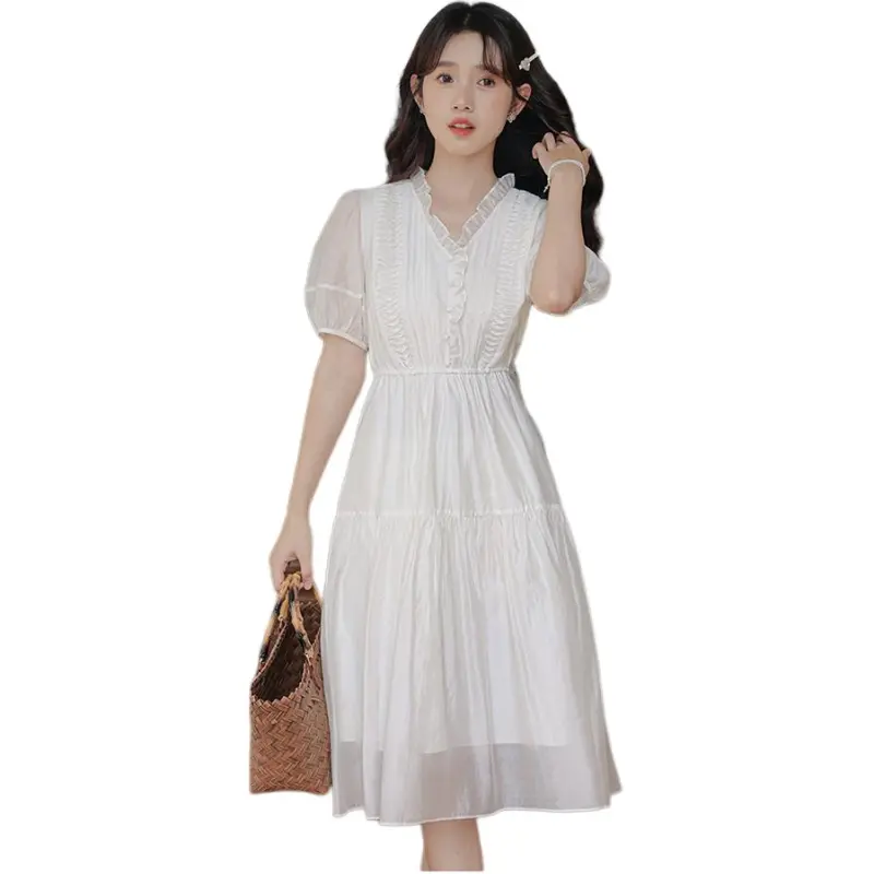 MADALLO Short Sleeved Dress Women's-4