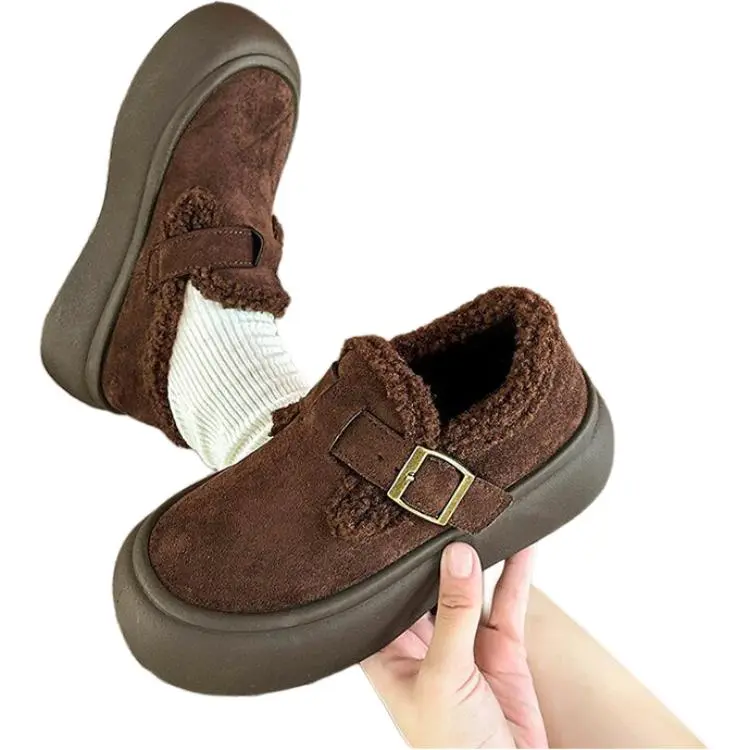 Yamada Hyakuju Home Slippers Brown Khaki Camel-3