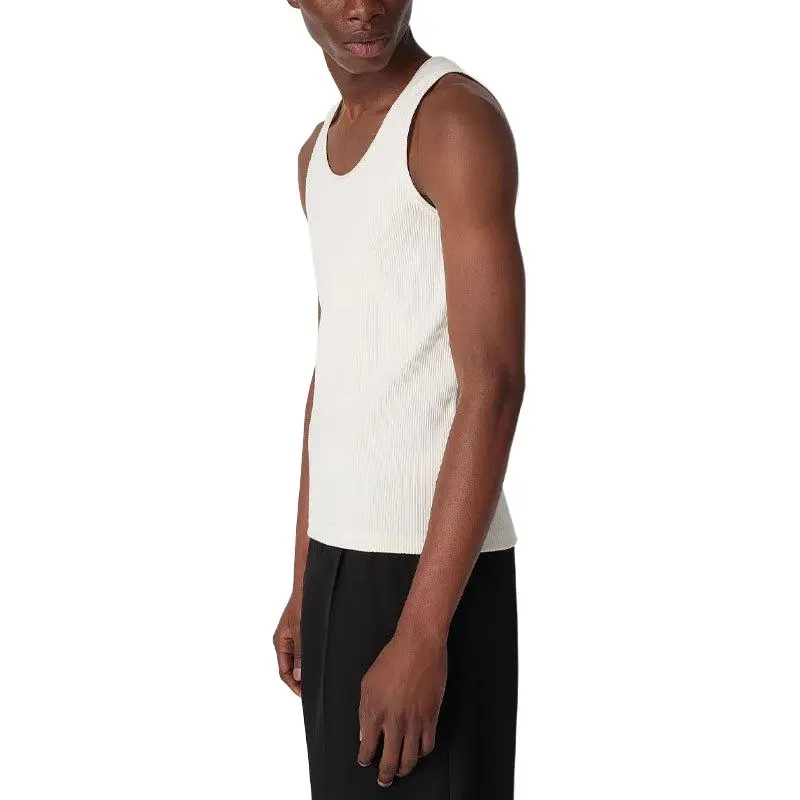 Bottega Veneta SS25 Tank Top Men's White-2