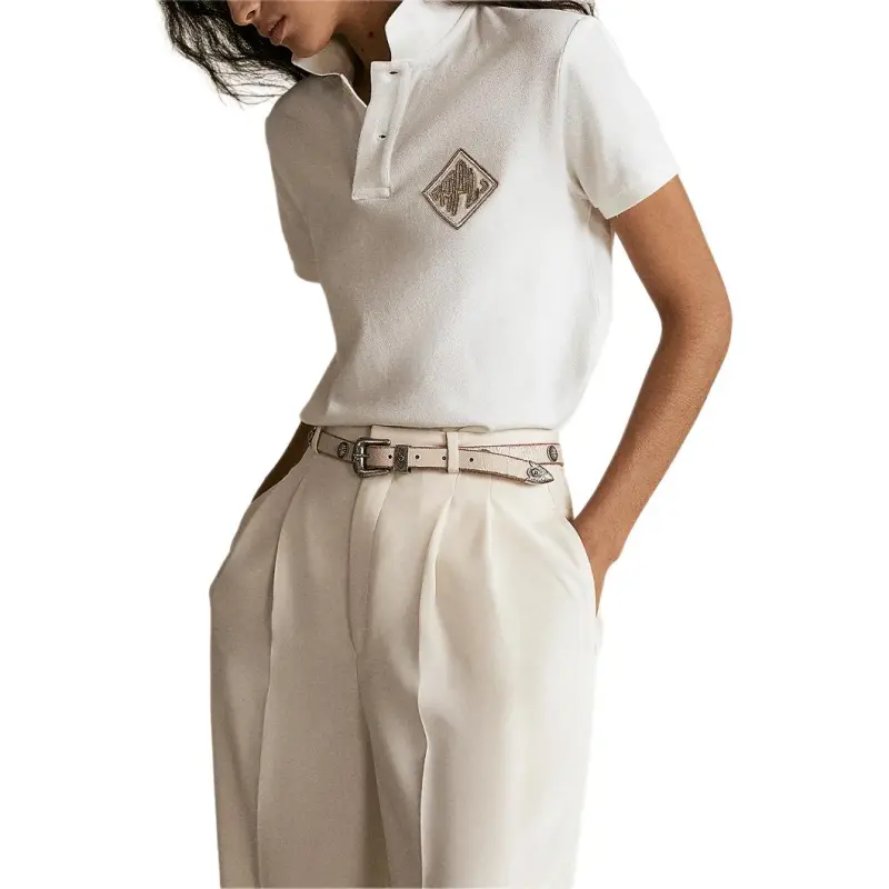 Polo Ralph Lauren Polo Shirt Women's Ecru-2